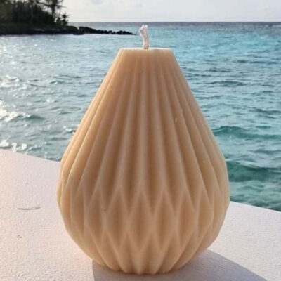 Large Pear Candle