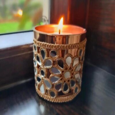 Personalised Extra Glow Candle Gift Set