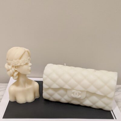 Floral Eye Girl and Designer Bag Candles Gift Set My Artsy Decor Online Store