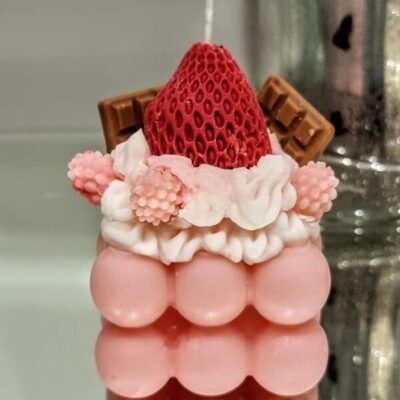Strawberry Waffle Candle