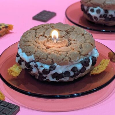 Large Chocolate Chip Cookie Candle