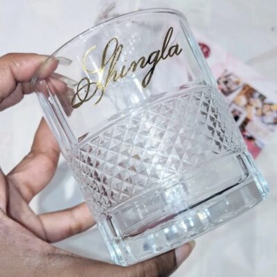 Personalised Whiskey Glasses, Set of 2