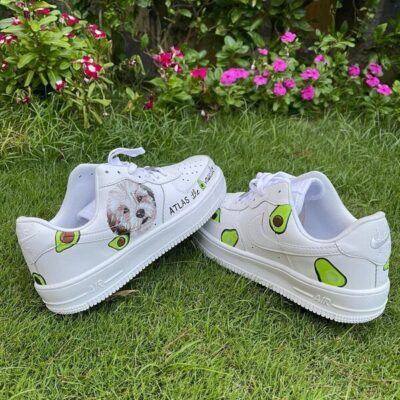 Handpainted Pet Portrait on My Sneakers