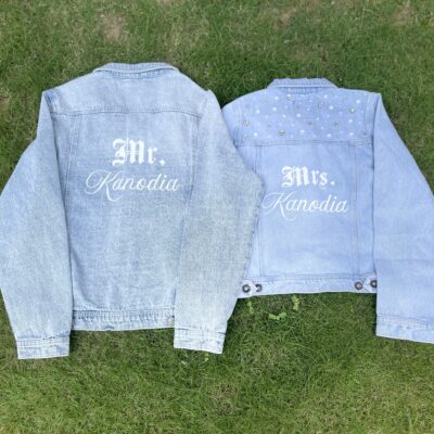 Mr-Mrs Handpainted Denim Jackets