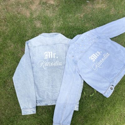 Mr-Mrs Handpainted Denim Jackets