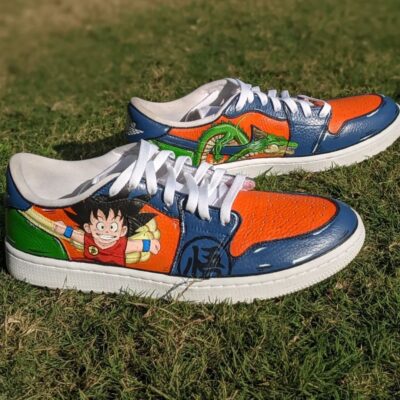 Handpainted Goku on Air Jordan