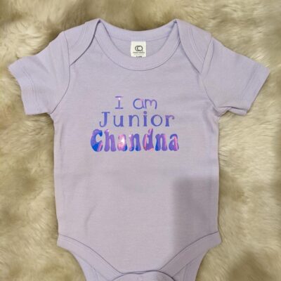 Personalised Kid’s Onesie with Vinyl Design